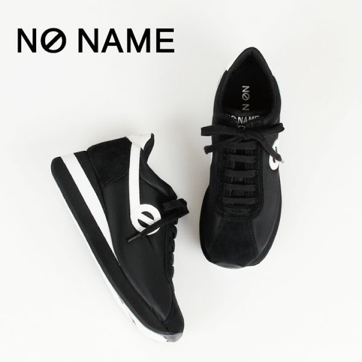 楽天市場 レディース 靴 スニーカー Noname ノーネーム Speed Sp Speed Jog Nylon スピード ブラック ホワイト ブラック ブラック 定番 人気モデル ロングセラー 厚底 ヒールスニーカー 美脚 脚長効果 スポーティー 5 5cm ナイロン 30 代 40代 50代 60代