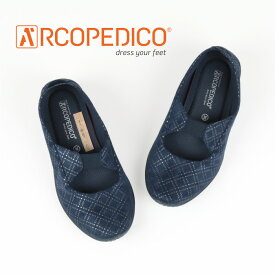 レディース 靴 コンフォートシューズ ARCOPEDICO アルコペディコ L'ライン MIA2 ミア2 ネイビー BALLERINA バレリーナ 00690006 610069 フラットシューズ 柔らかい