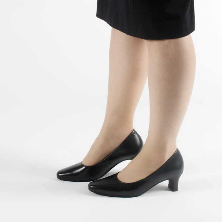 最大67 オフ レディース 靴 パンプス ブラック フォーマル 冠婚葬祭 結婚式 お葬式 お受験 Bonfukaya ボンフカヤ 601 ブラックパンプス 仕事履き デイリー 履きやすい 走れるパンプス 6cmヒール 3e 日本製 Fucoa Cl