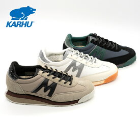 レディース スニーカー KARHU カルフ Mestari Control メスタリコントロール ランニング ウォーキング スポーツ タウンユース スエード 配色 きれいめ 黒 白