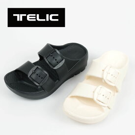 テリック TELIC リカバリーサンダル ダブルバックル W-BUCKLE ブラック ホワイト