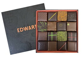 エドワート EDWART パリ 直輸入 ボンボンショコラ 2026 【16個入り】 フランス直輸入 チョコレート ギフト フランス 輸入 チョコ プラリネ ガナッシュ 詰め合わせ 高級 お菓子ギフト 高級チョコレート ブランド 海外 高級チョコ おしゃれなお菓子 高級スイーツお取り寄せ