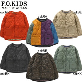 【30%off SALE】【F.O.KIDS エフオーキッズ】R402023◇ライトインナージャケット◇ウェーブ模様がとってもオシャレ！軽くて動きやすい！【ベビー＆キッズ服】×メール便不可