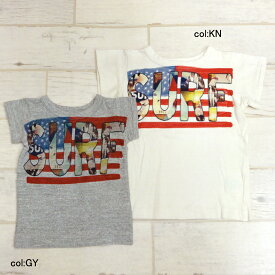 【60％off SALE】【F.O.KIDS エフオーキッズ】R207236◇JapanインクジェックTシャツ◇クールなアメリカンなTシャツ【ベビー＆キッズ服】◎メール便可