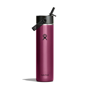 �n�C�h���t���X�N Hydro Flask TRAIL SERIES 24 oz Lightweight Flex Straw Wide �X�e�����X�{�g���i709ml�j[24�I���X ���C�h�}�E�X �}�O�{�g�� �}�C�{�g�� �h�����N�{�g�� ���� ������ �ۉ� �ۗ� ���@�r �y�� �y