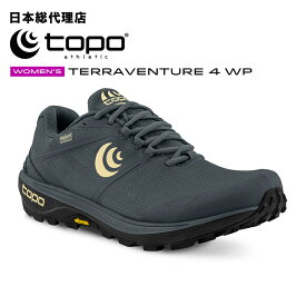 トポアスレチック/Topo Athletic TERRAVENTURE 4 WP（テラベンチャー4WP）ウィメンズ トレイルランニングシューズ【送料無料】[トポアスレティック/topo/トポ/トポシューズ/トレッキング/登山/女性/靴/防水]