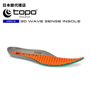 �g�|�A�X���`�b�N/Topo Athletic 3D WAVE SENSE INSOLE�i3D �E�F�[�u�Z���X�C���\�[���j�����Y[�g�|�A�X���e�B�b�N/topo/�g�|/�g�|�V���[�Y/�C���\�[��/�����j���O�V���[�Y/���[�h/�����j���O/�C]