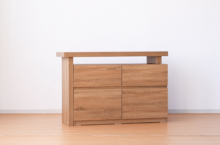 楽天市場】伸縮デスク 伸縮チェスト スライド天板 伸縮デスク 木製