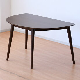 ダイニングテーブル 半円テーブル 幅130cm 半円 テーブル 4人用 木製 完成品 おしゃれ 一人暮らし