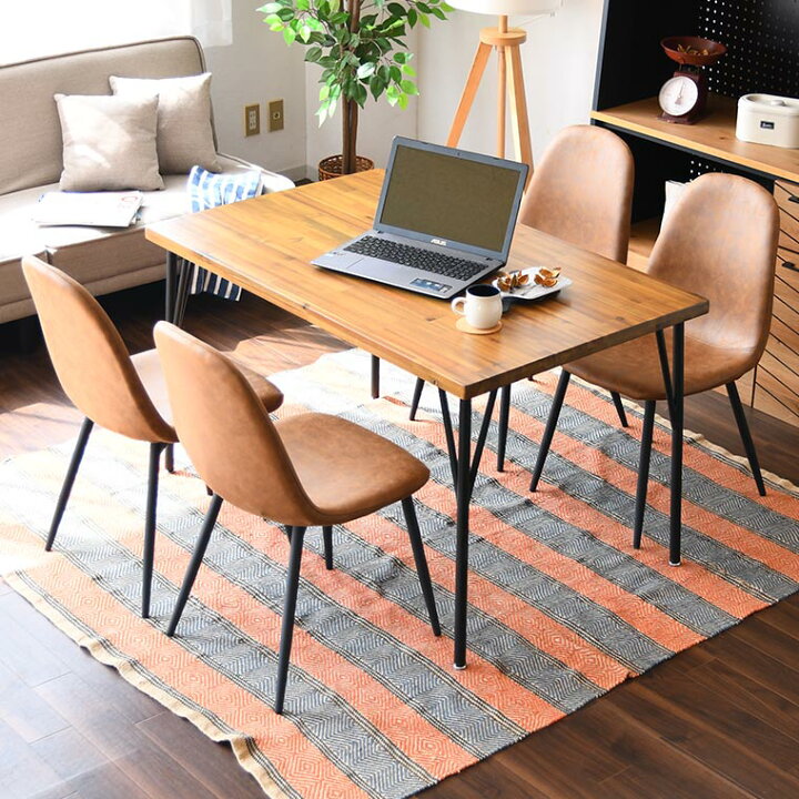 B117】☆安井家具 ダイニングセット 4人用