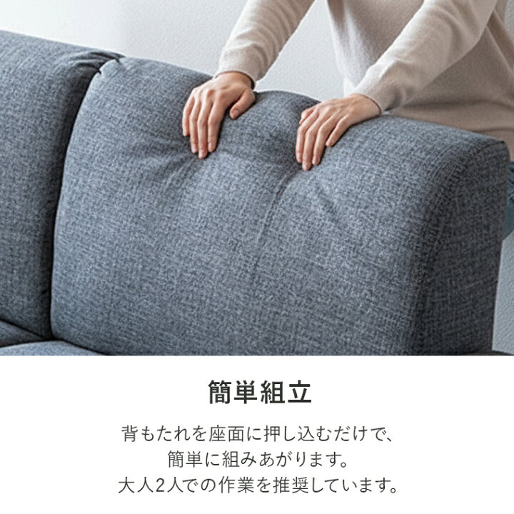 楽天市場】【10％オフクーポン配布中 ~4/25 23:59】2.5人掛け 