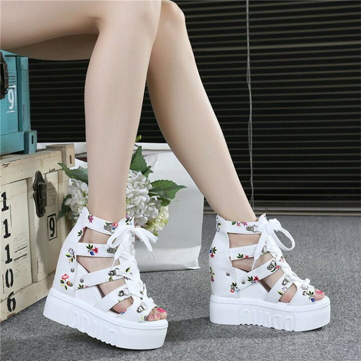 楽天市場 レディース 厚底シューズ サンダル ストラップ ハイヒール10cm スポーツサンダル ビーチサンダル プラットフォーム サンダル レディースサンダル 厚底靴 通販 厚底シューズ フラットフォーム シューズ アウトドア サンダル 225 245mm ボニール
