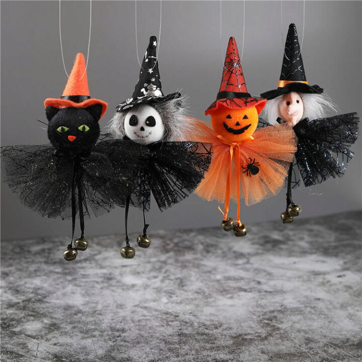 楽天市場】ハロウィン 飾り ぬいぐるみ 玄関 置物 雑貨 ペンダント 