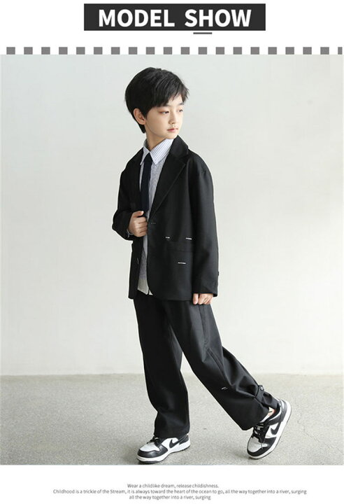 楽天市場】☆500円OFF 卒業式 スーツ 男の子 160 卒服 ブラック 