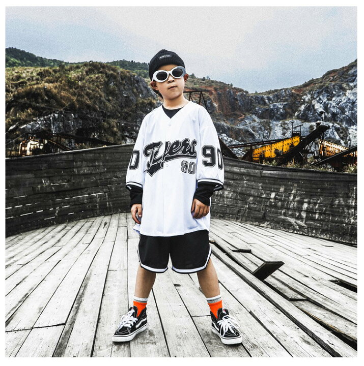キッズ ダンス 衣装 ヒップホップ BBOY 野球 ダンス衣装 セットアップ KPOP シャツ 子供服 ヒップホップ ダンス衣装 hiphop 女の子 男の子 ダンス ストリート B系 jazz ダンスウェア ジュニア オシャレ 発表会120-180cm ボニール キッズ ダンス 衣装 ヒップホップ BBOY 野球 半袖 ジャケット ダンス衣装 セットアップ KPOP シャツ 子供服 ダンス衣装 hiphop 女の子 男の子 ダンス ストリート B系 jazz ステージ衣装 ダンスウェア ジュニア レディース メンズ DANCE オシャレ 発表会110-180cm