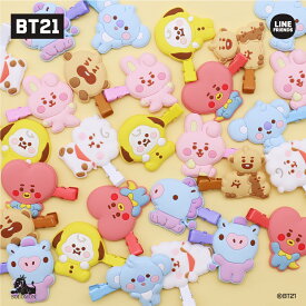 【：30%OFF SALE：】ソロモン商事 【BT21 前髪クリップ ver.2】HAIR CLIP ver.2 スケッチ BT21_BHD ヘアクリップ 公式 KOYA RJ SHOOKY MANG CHIMMY TATA COOKY 04/05