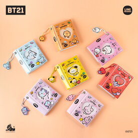 【：50%OFF SALE：】ソロモン商事【BT21 minini フォトバインダー(32ポケット) BT21_CBM_M】 PHOTO BINDER フォトアルバム フォトカード トレカバインダー コレクトブック 公式 KOYA RJ SHOOKY MANG CHIMMY TATA COOKY