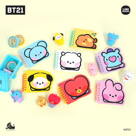 【：30%OFF SALE：】ソロモン商事【BT21 minini メモノート (本文60枚) BT21_FNB_M】MEMO NOTE リングノート メモ帳 キャラクター文具 かわいい 公式 30%OFFセール　KOYA RJ SHOOKY MANG CHIMMY TATA COOKY