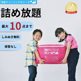 【期間限定ポイント5倍】クリーニング 宅配 10点迄【送料無料】 今だけしみぬき無料 宅配 クリーニング♪【月間ランキング1位】【ブロガー推薦♪】クリーニング 宅配 詰め放題10点迄 クリーニング 10点迄 クリーニングならボニータ店へ