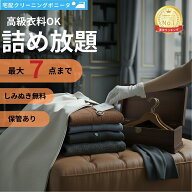 クリーニング 保管 7点迄 詰め放題 高級ブランド品OK！保管あり【月間ランキング1位】【ブロガー推薦♪】…
