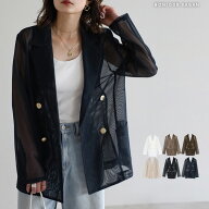 ＼20日限定！20％OFFクーポンで5720円20日23:59まで／【新色登場】メッシュテーラードジャケット 77-004971