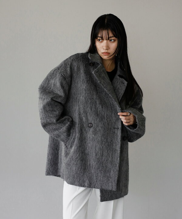 楽天市場】ENC エンク shaggy middle coat / シャギーミドルコート 88 