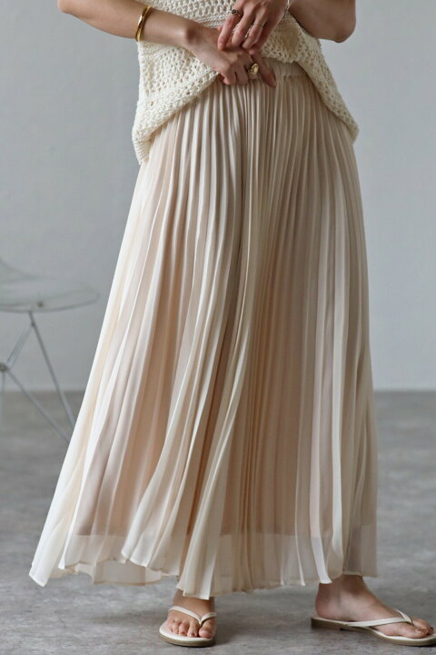 楽天市場】マルチウェイシアープリーツスカート 77-002178 : BONJOUR SAGAN 