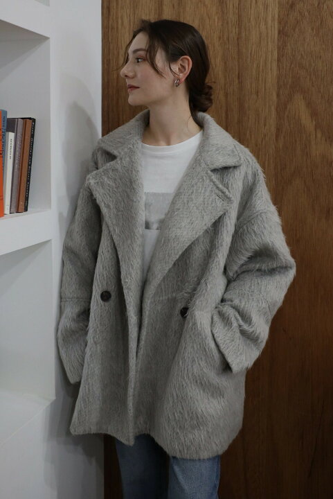 楽天市場】shaggy middle coat / シャギーミドルコート 88-003756 