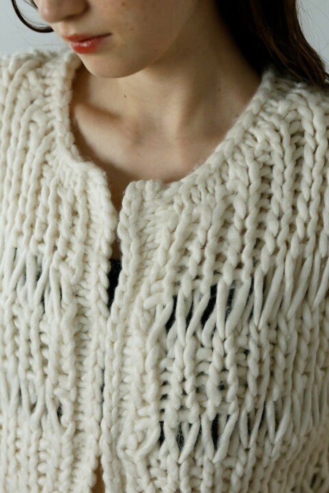 楽天市場】hand knit vest / ハンドニットベスト : BONJOUR SAGAN