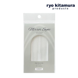lC ~[ tB pE_[ V[g fUC A[g@ryo kitamura Mirror Sync Sticker #02 fine french line -sculpted-