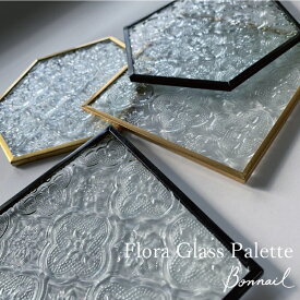 ボンネイル ジェルネイル チップ 撮影 ディスプレイ インスタ サロン 雑貨@Bonnailフローラガラスパレット