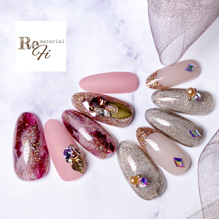 楽天市場 ボンネイル ジェルネイル ラメ パウダー グリッターデザインアート Bonnail Rrieenee Products Refi Material Glitterシリーズ ボンネイル