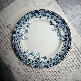 Choisy-le-Roi（ショワジールロワ）Alençon プレート フランスアンティーク ブロカント フレンチ食器 陶器 フレンチカントリー シャビーシック antique おしゃれ インスタ映え