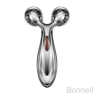 美顔ローラー フェイスローラー 小顔ローラー 小サイズ美容ローラー 美肌 むくみ防止 脂肪セルライト解消 フェイスボディー用 マッサージローラー Y字型 3D 充電不要 美容器 フェイス ボデ