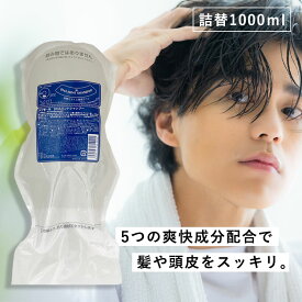 【ポイント5倍★18日限定クーポン配布中】 ハツモール DNAミントシャンプー 1000ml ヘアケア スカルプケア スカルプシャンプー 爽快感 スッキリ 夏 頭皮ケア シャンプー クール 男性 女性