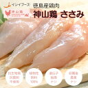 【冷凍】【国産】神山鶏 ささみ 250g [イシイフーズ] 鶏肉 徳島 肉 平飼い 開放型鶏舎 放し飼い