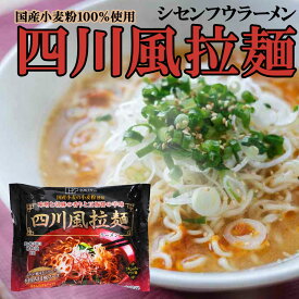 【セール！】【自然食品】四川風拉麺　110.2g（めん90g）［創健社］植物油使用　素材の風味を活かした本格四川風スープ