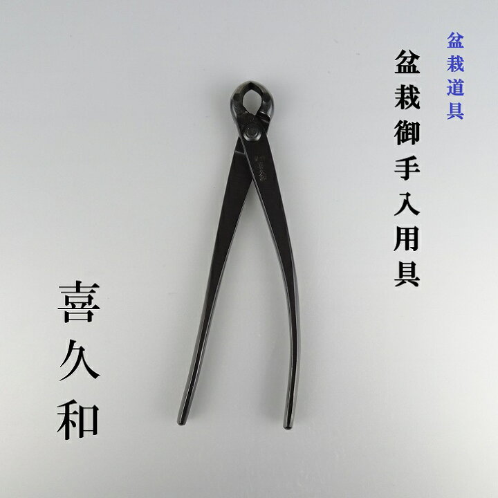 楽天市場】コブ切 丸刃 極豆 全長 約15cm 喜久和 盆栽ハサミ 盆栽用具 
