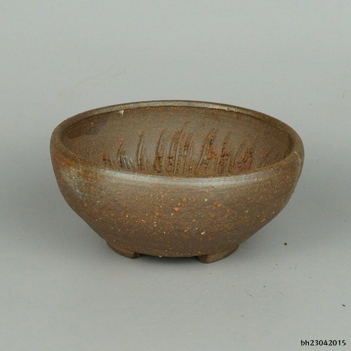 楽天市場】盆栽鉢 平安虹泉 小鉢 長辺 約9cm 丸鉢 泥物 現品 新品 送料 