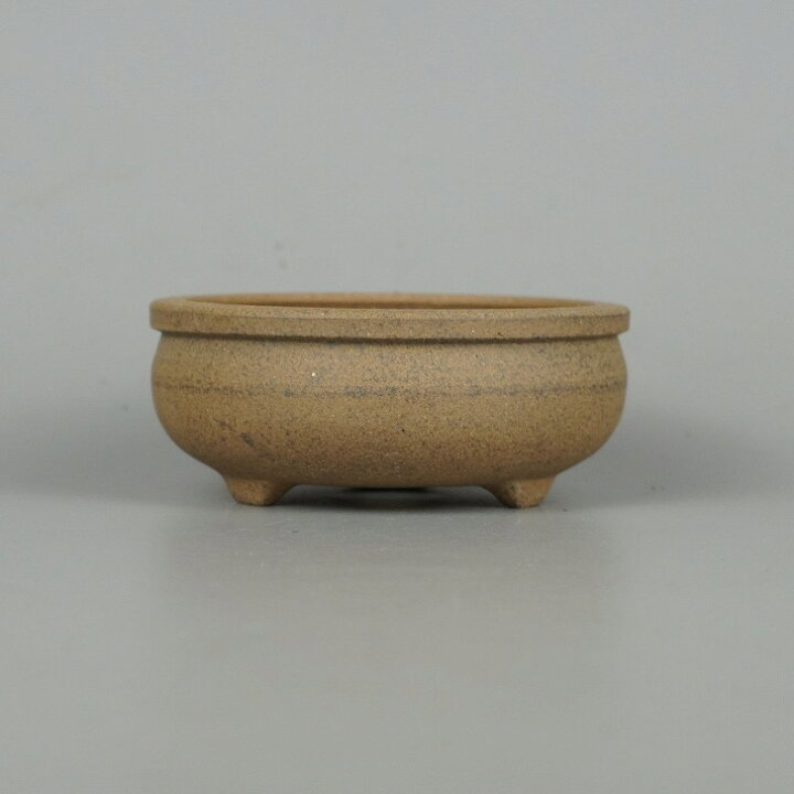 楽天市場】盆栽鉢 光峰 小鉢 長辺 約8.5cm 丸鉢 泥物 新品 数量物 