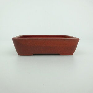 盆栽鉢 青香 小鉢 長辺 約9cm 長方鉢 泥物 現品 送料無料