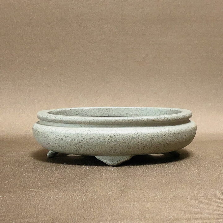 楽天市場】盆栽鉢 常滑 柴勝 小型 長辺 約13.5cm 楕円鉢 袋式 泥物 