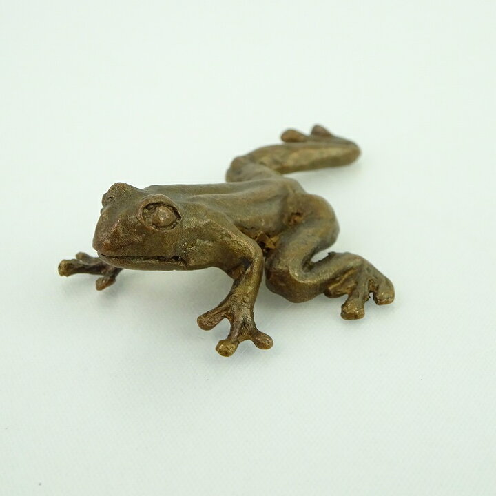 楽天市場】盆栽飾り 盆景 蛙 高さ 約1.3cm 添配 カエル かえる 銅製 