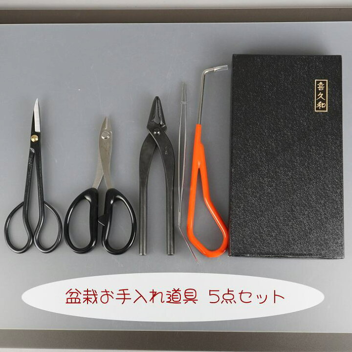 楽天市場】盆栽 道具 セット 剪定ばさみ ワイヤーカッター 八床 ヘラ付 