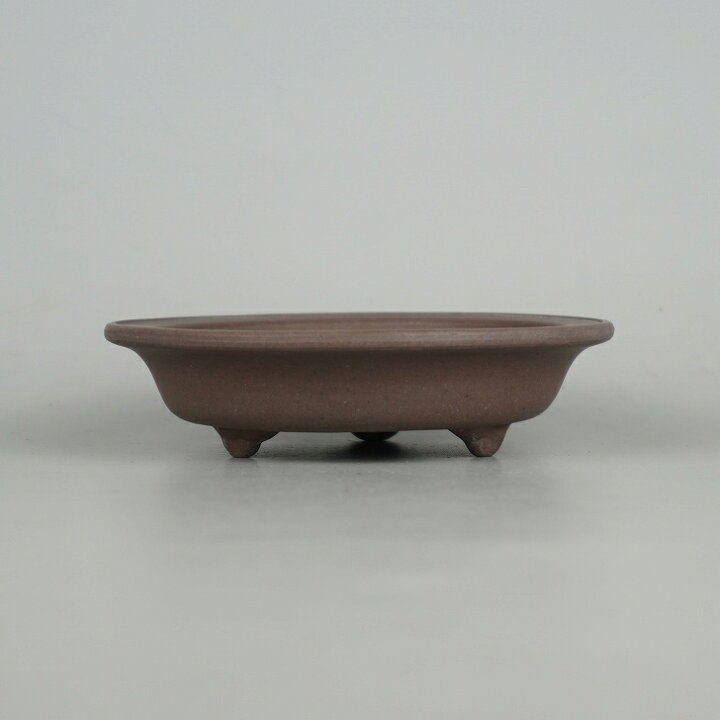 楽天市場】【中古】盆栽鉢 常滑 山秋 小鉢 長辺 約 11.5cm 丸鉢 外縁 