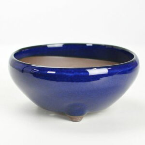 盆栽鉢 ミニ盆栽鉢 【瀬戸焼】生子鉄鉢5号 山野草鉢 陶器鉢 和鉢 丸鉢