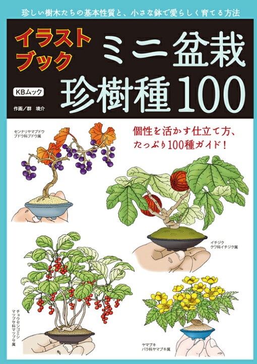 楽天市場 書籍 本 盆栽専門誌 イラストブック ミニ盆栽 珍樹種100 手入れ 管理 育て方 送料無料 Bonsai 彩都 楽天市場店