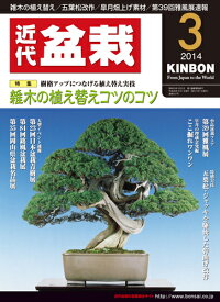 月刊「近代盆栽」2014年3月号