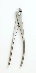 盆栽道具 盆栽手入れ道具 「ステンレス製針金切り 小 」 針金切りバサミ 盆栽の整枝 整姿 針金かけ 針金はずしの必須アイテム 全長180mm 【送料無料】