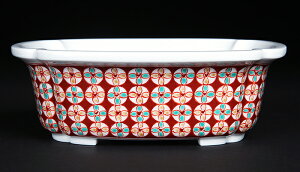 \ܑ`EqFGnO؉Z@~͔  Aؔ ~ Lc Ɣ bonsaipot kakiemon G Gt  5 16cm i~ ~j~͂ɍœK 